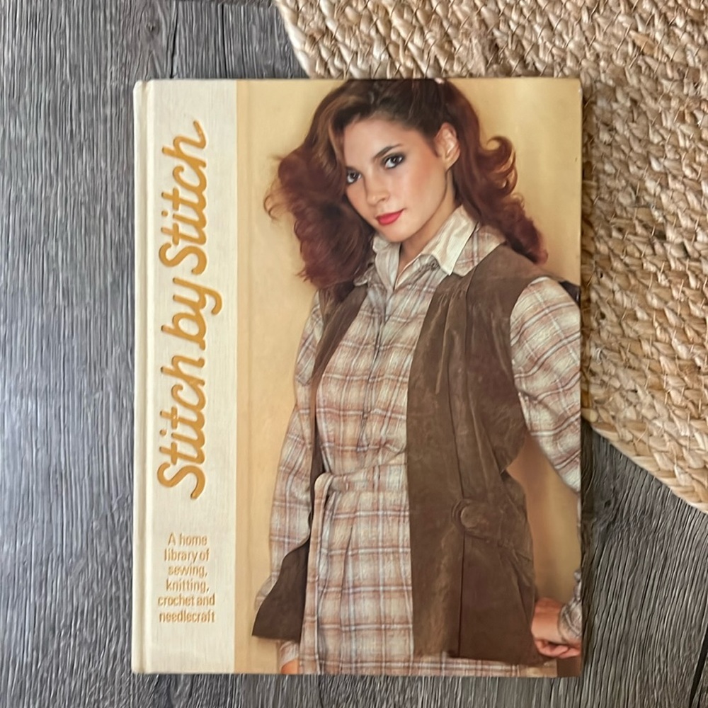 VINTAGE Stitch by Stitch Library of sewing, knitting, crochet & needlecraft 1985